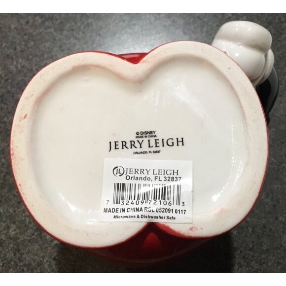 Disney Mug  Cup Mickey Mouse Red Pants Body Part Coffee Tea Jerry Leigh Orlando - Picture 4 of 4